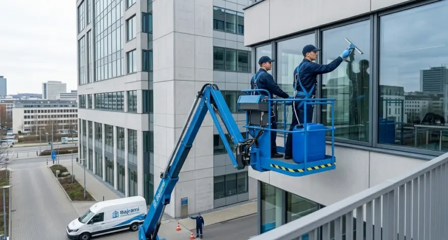 Professionelle Fensterreinigung für Gebäude in Stuttgart