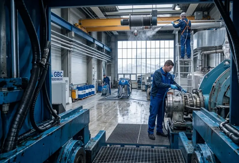 Professionelle Industriereinigung in Stuttgart