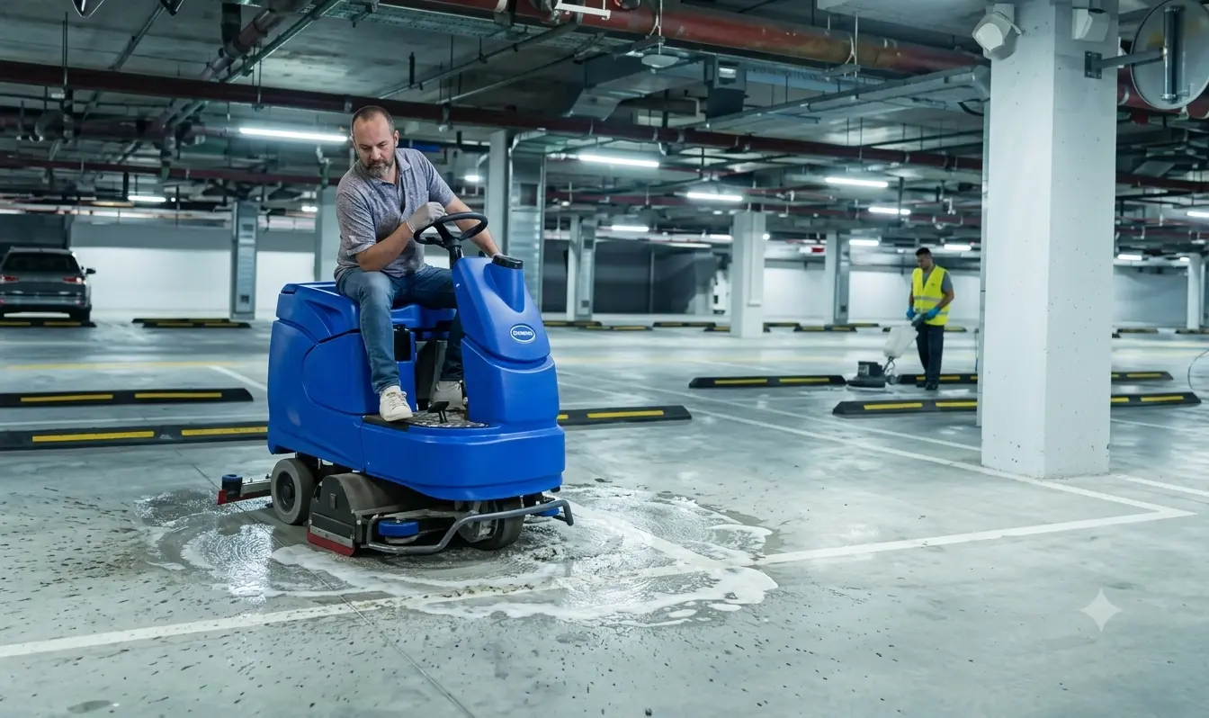 Professionelle Parkhausreinigung in Stuttgart