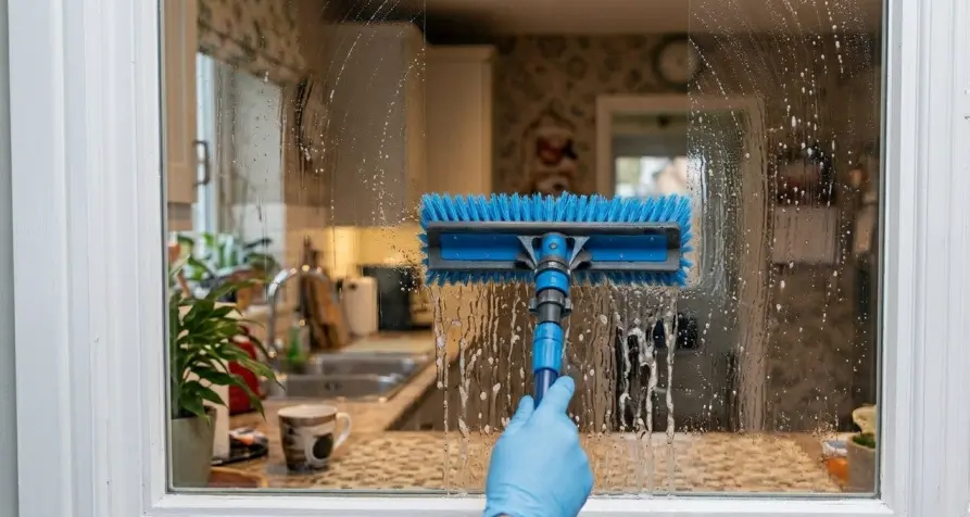 Professionelle Fensterreinigung in Stuttgart durch die Gebäudereinigung Bajrami